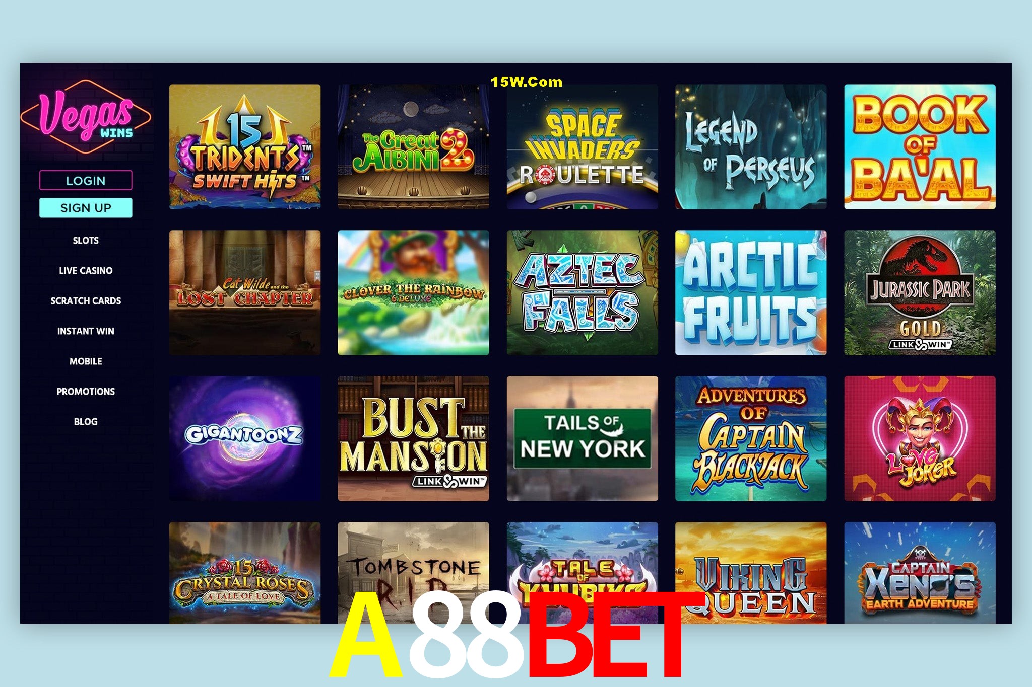Experiência VIP A88Bet